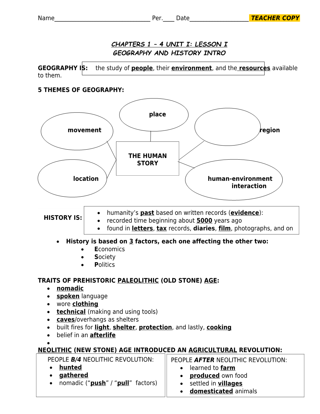 Chapter 8 Diagram Notes Major World Religions