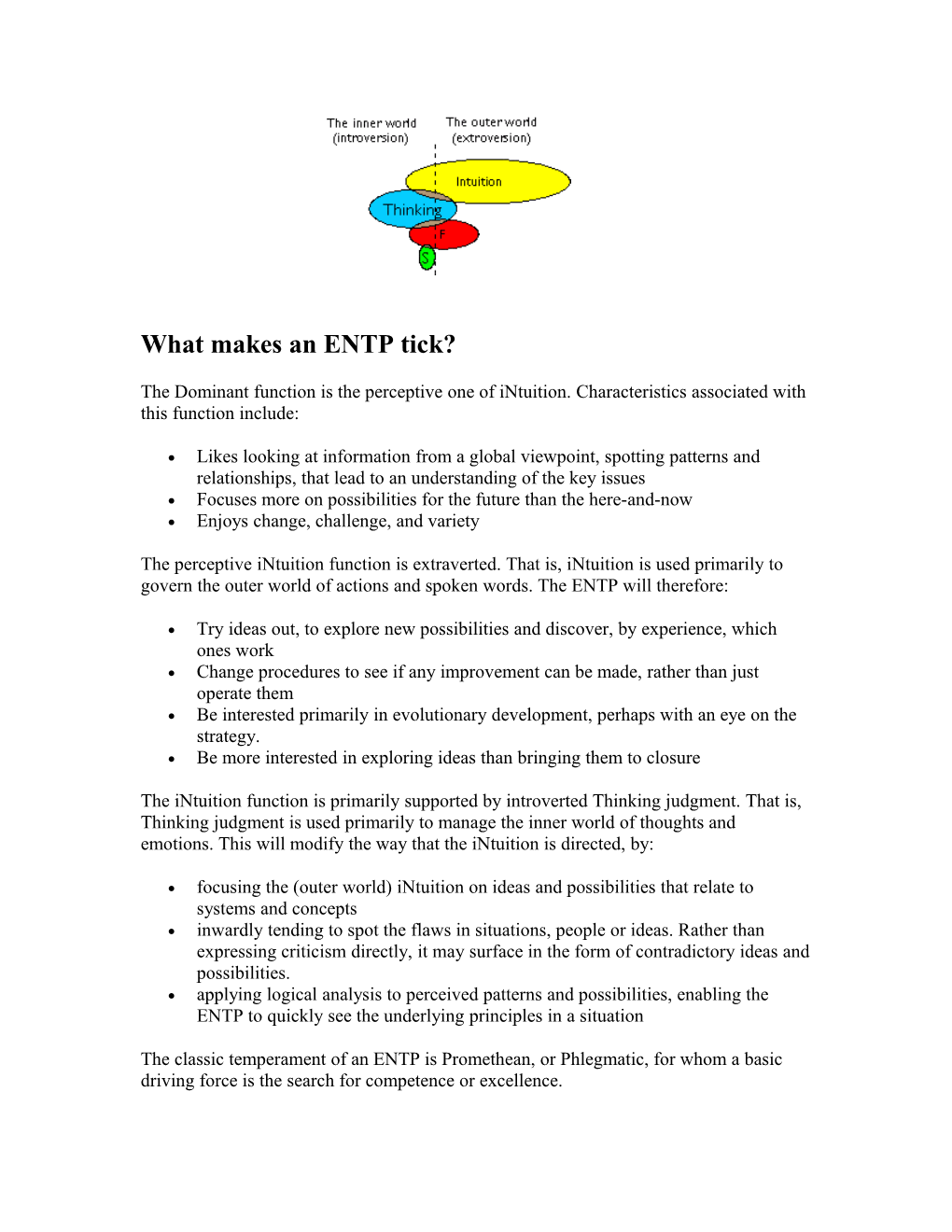 What Makes an ENTP Tick?