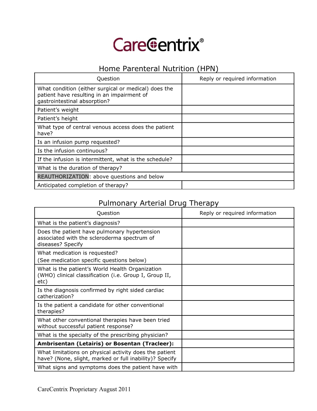 Home Parenteral Nutrition (HPN)