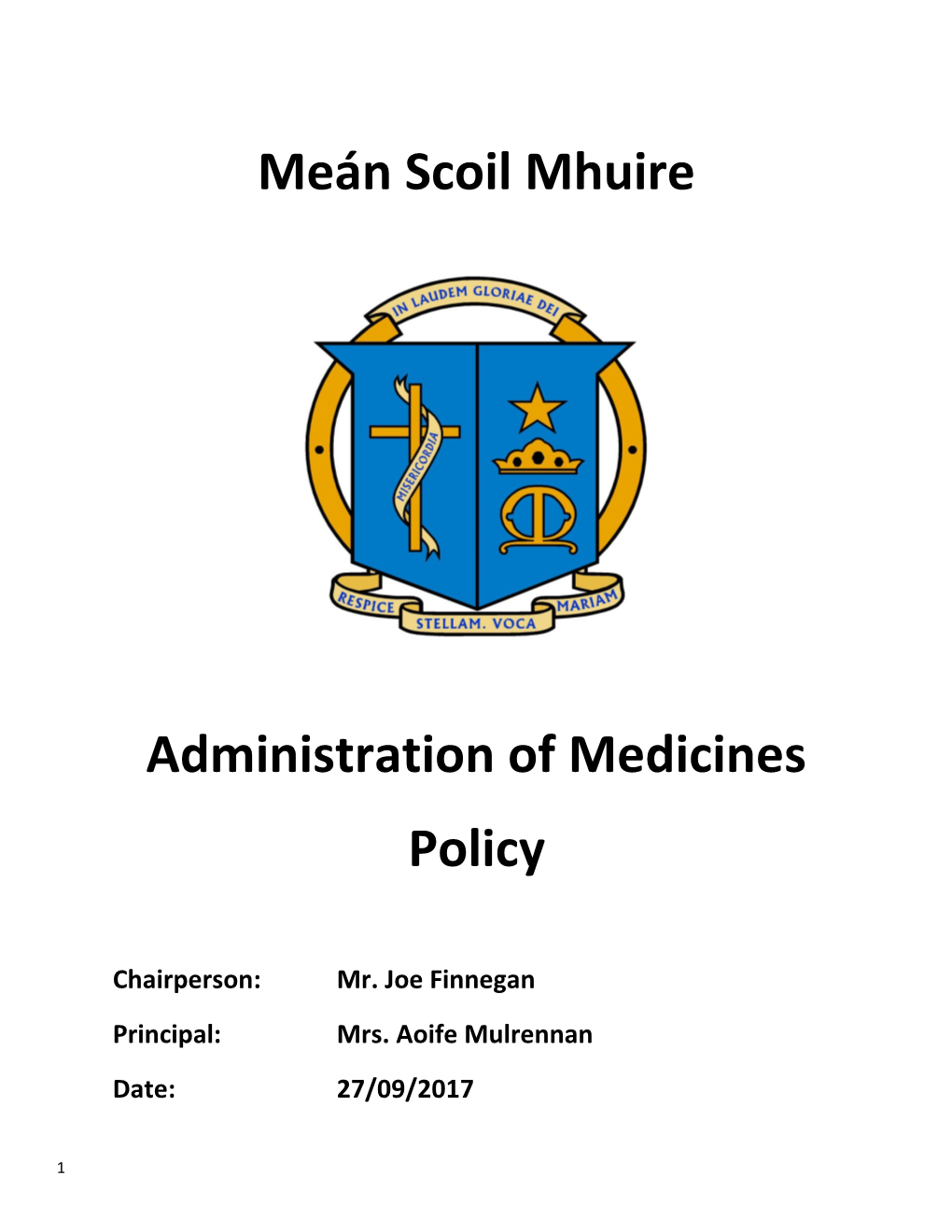 Meán Scoil Mhuire