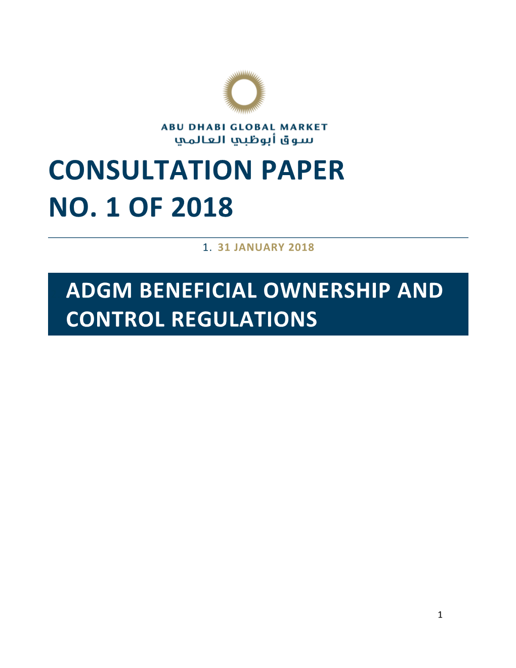 Adgm Beneficial Ownership and Control Regulations