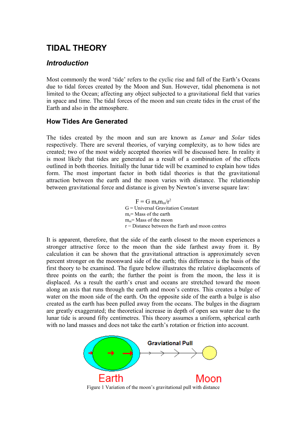 How Tides Are Generated