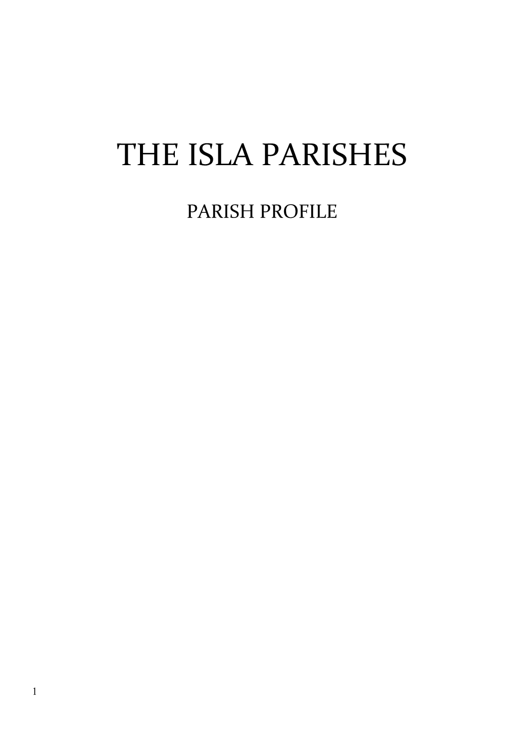 The Isla Parishes