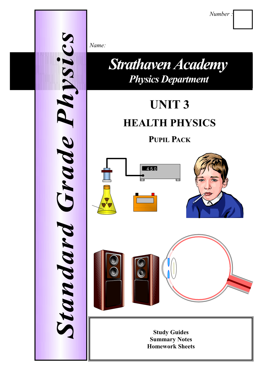 Health Physics Homework Package