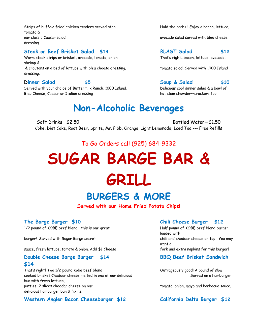 Sugar Barge Bar & Grill