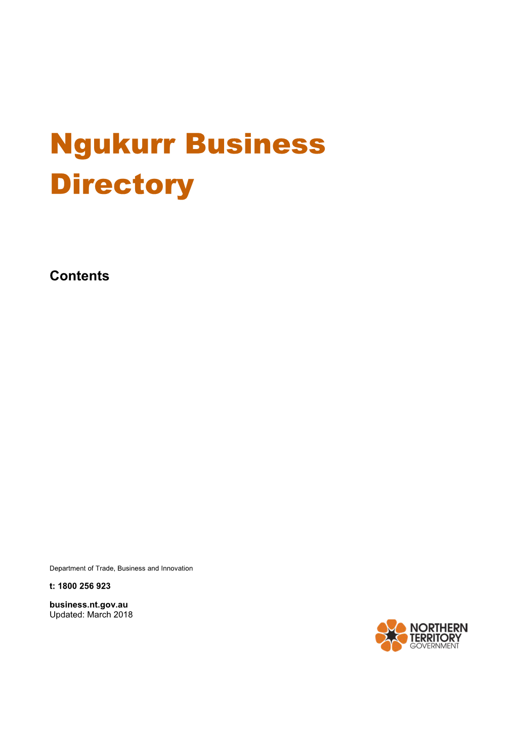 Ngukurr Business Directory