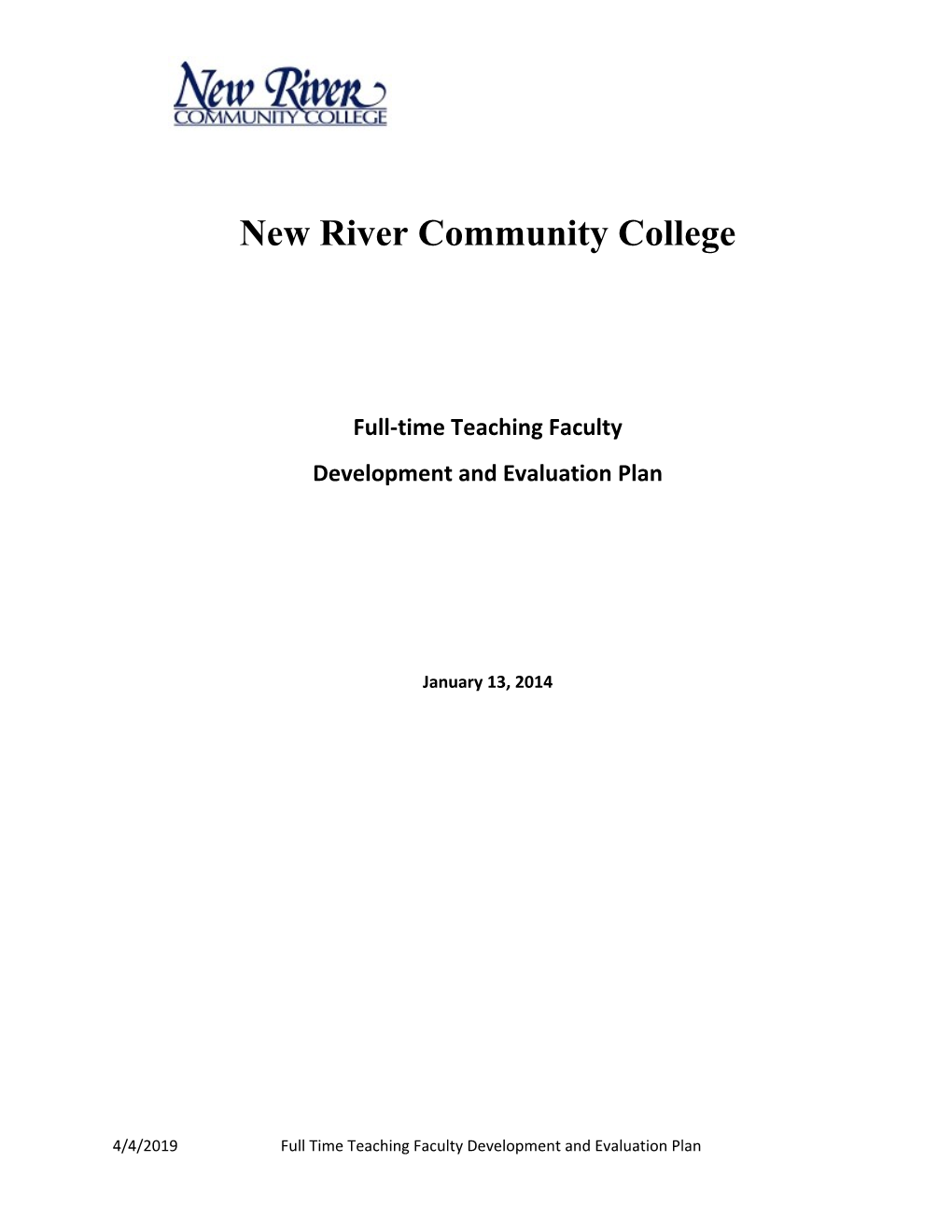 New River Community College