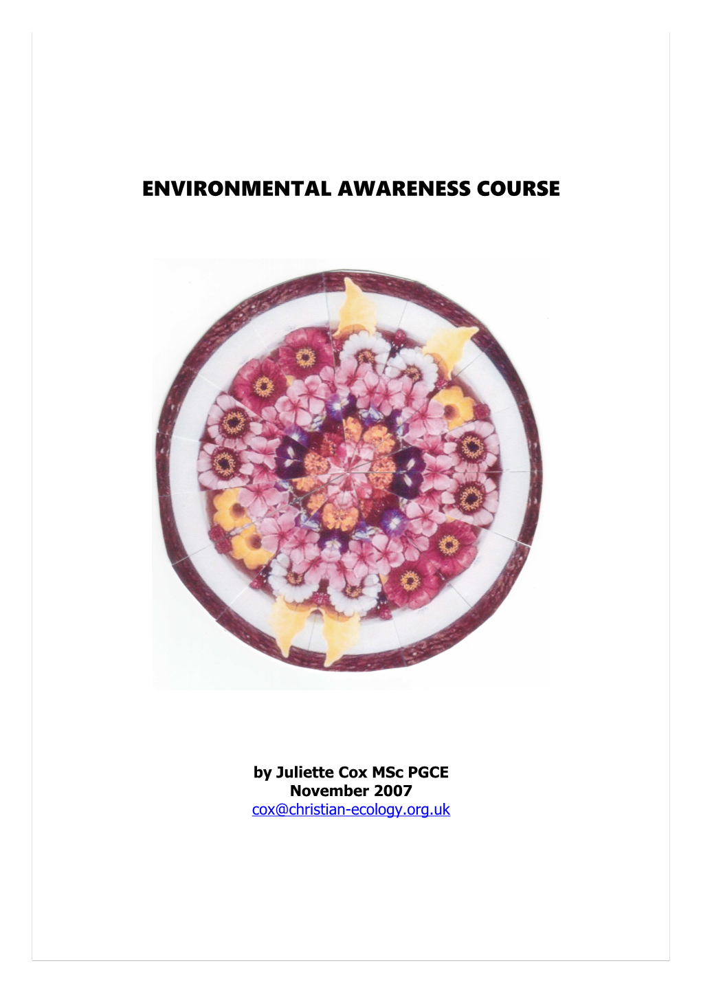 Environmental Awareness Course