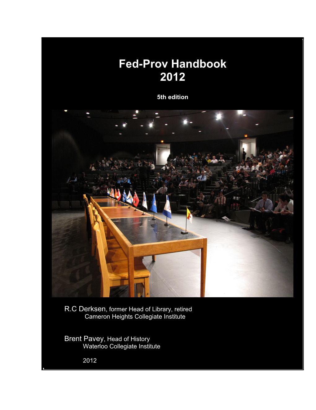 Fed-Prov Handbook