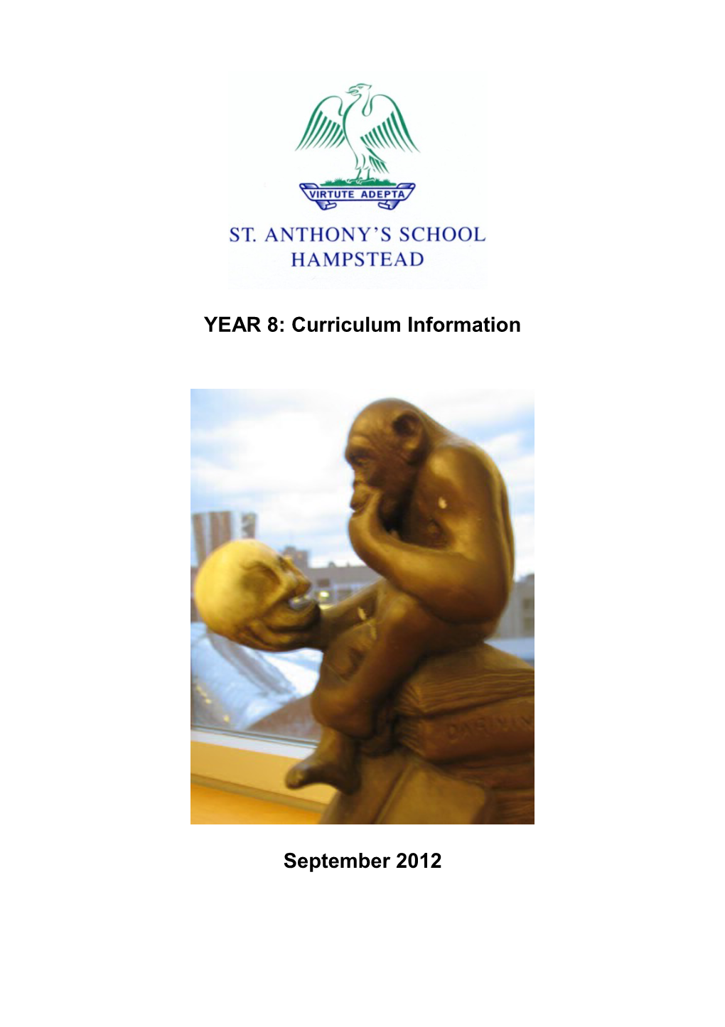 YEAR 8: Curriculum Information