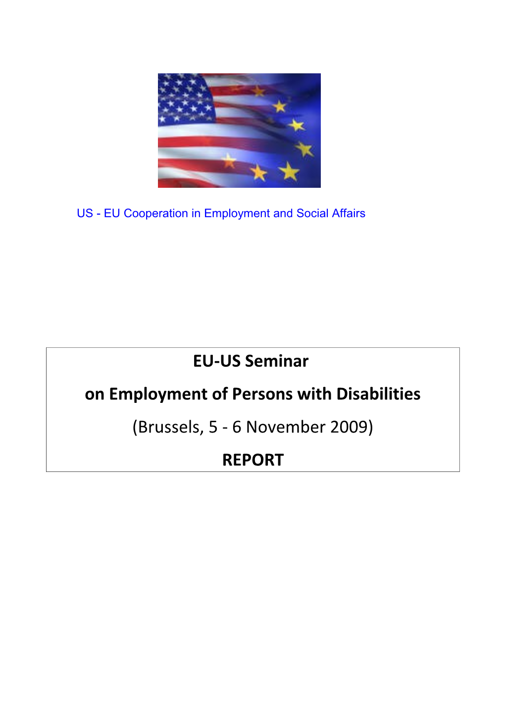 US-EU Cooperation in Employment and Social Affairs
