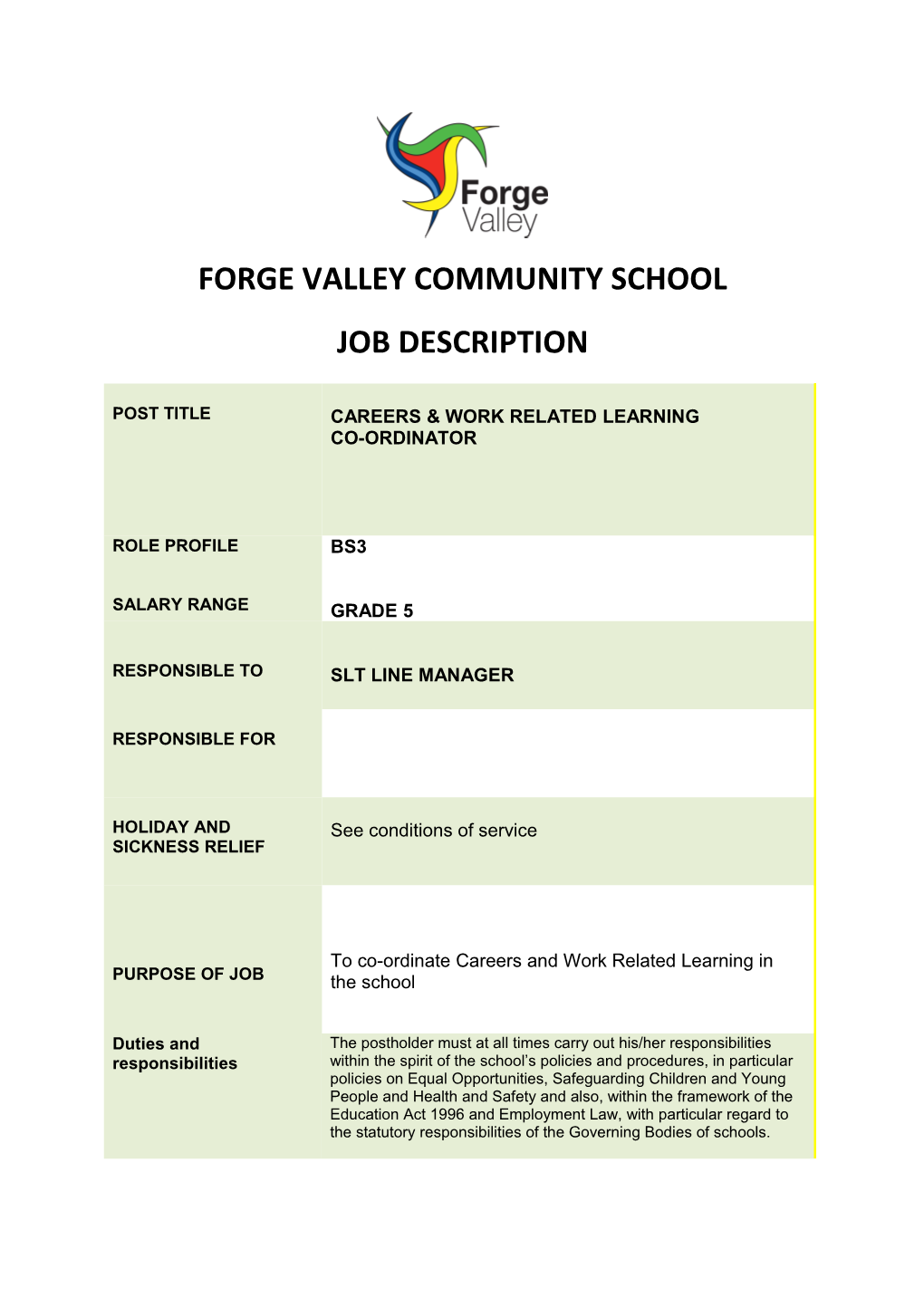 Forge Valley Community School