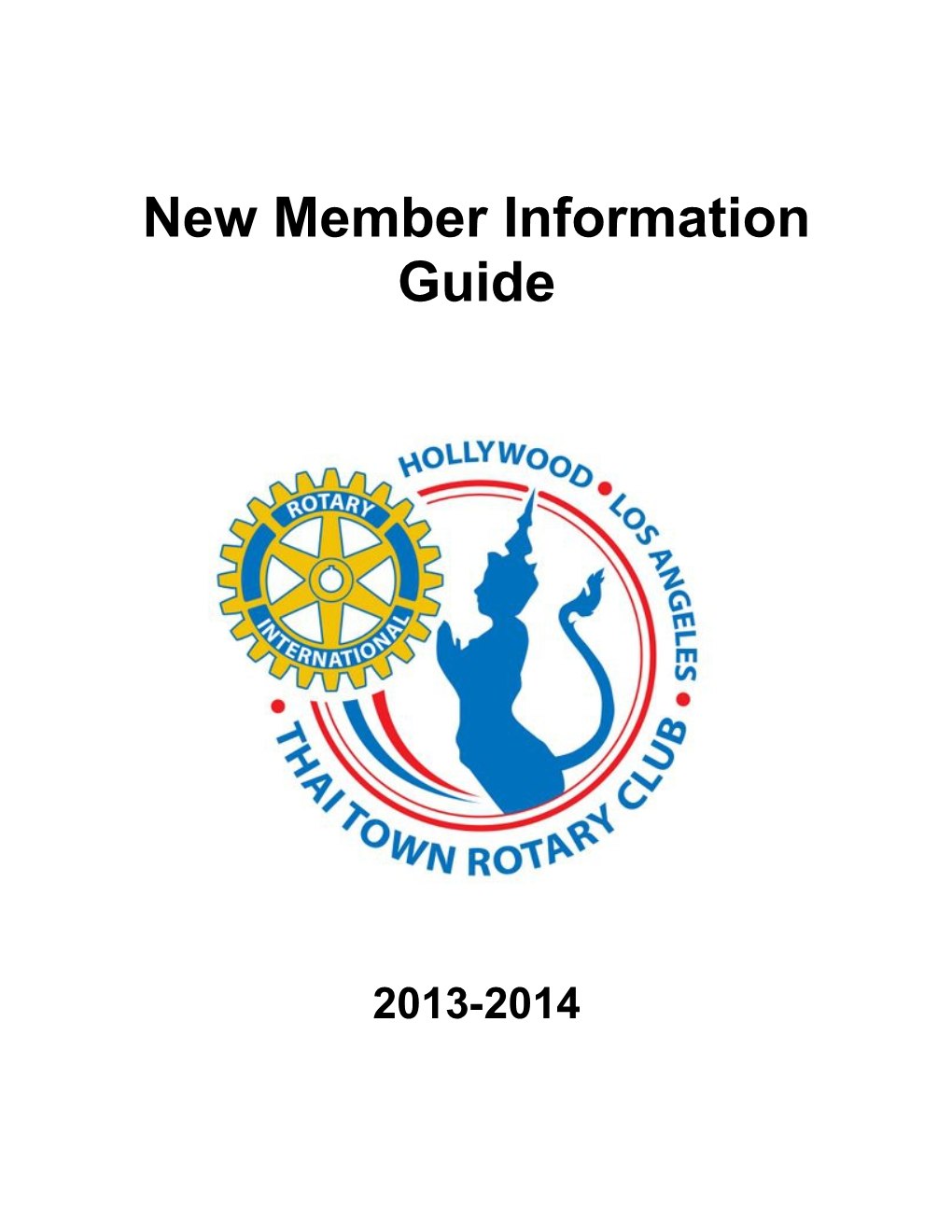 New Member Information Guide