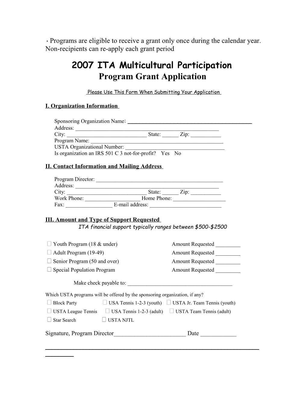 Return To: USTA/Intermountain Tennis Association