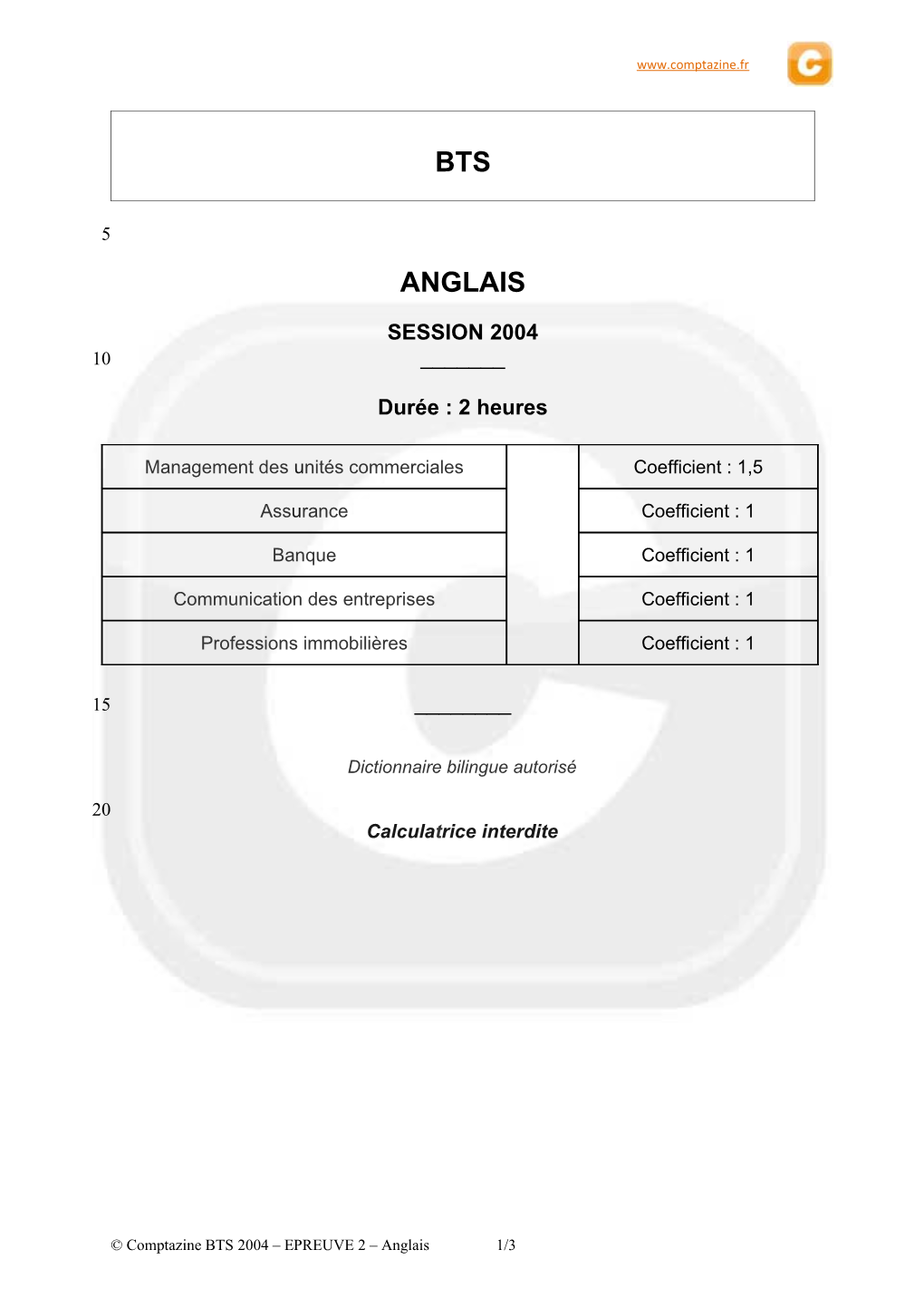 Calculatrice Interdite