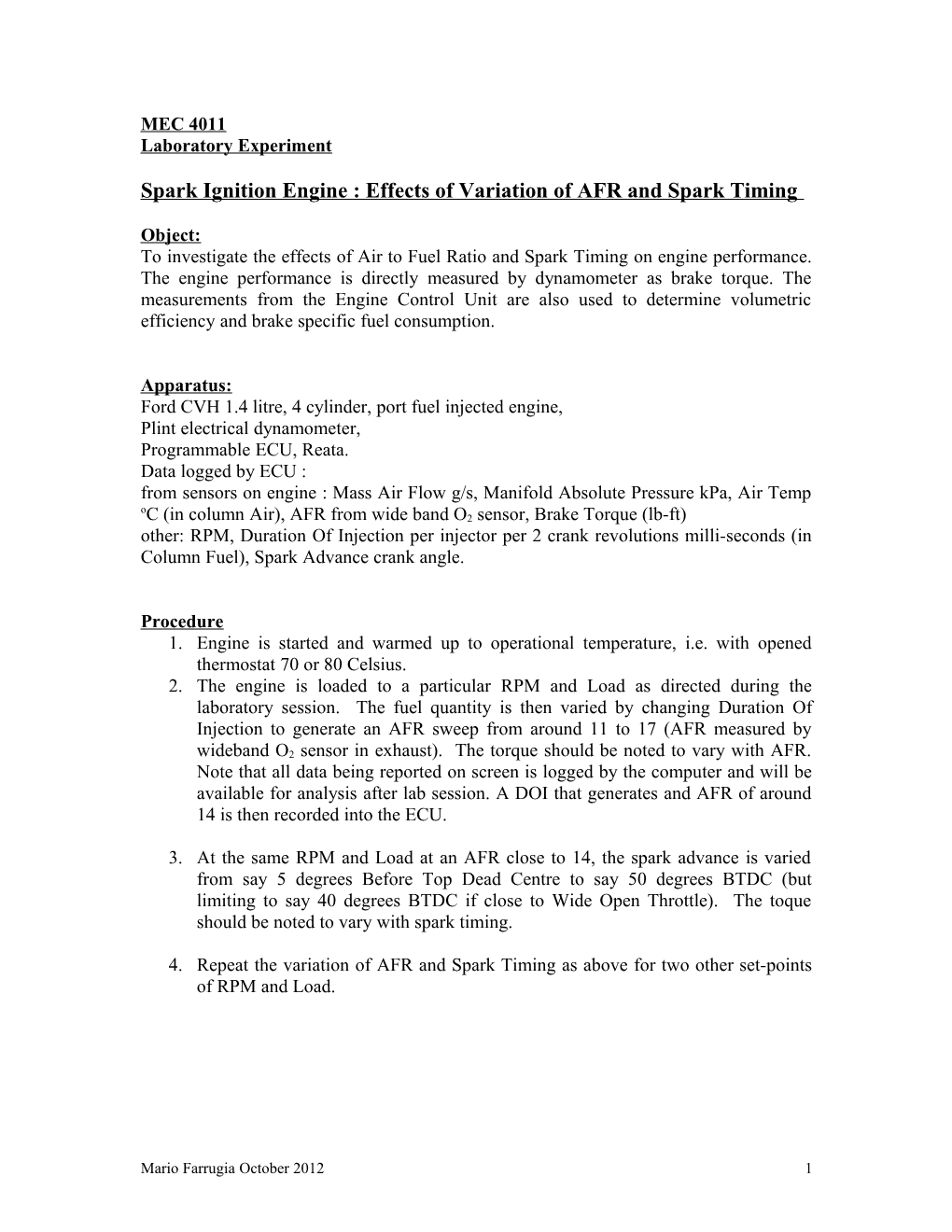 Analysis of Thermal Cycles ME302