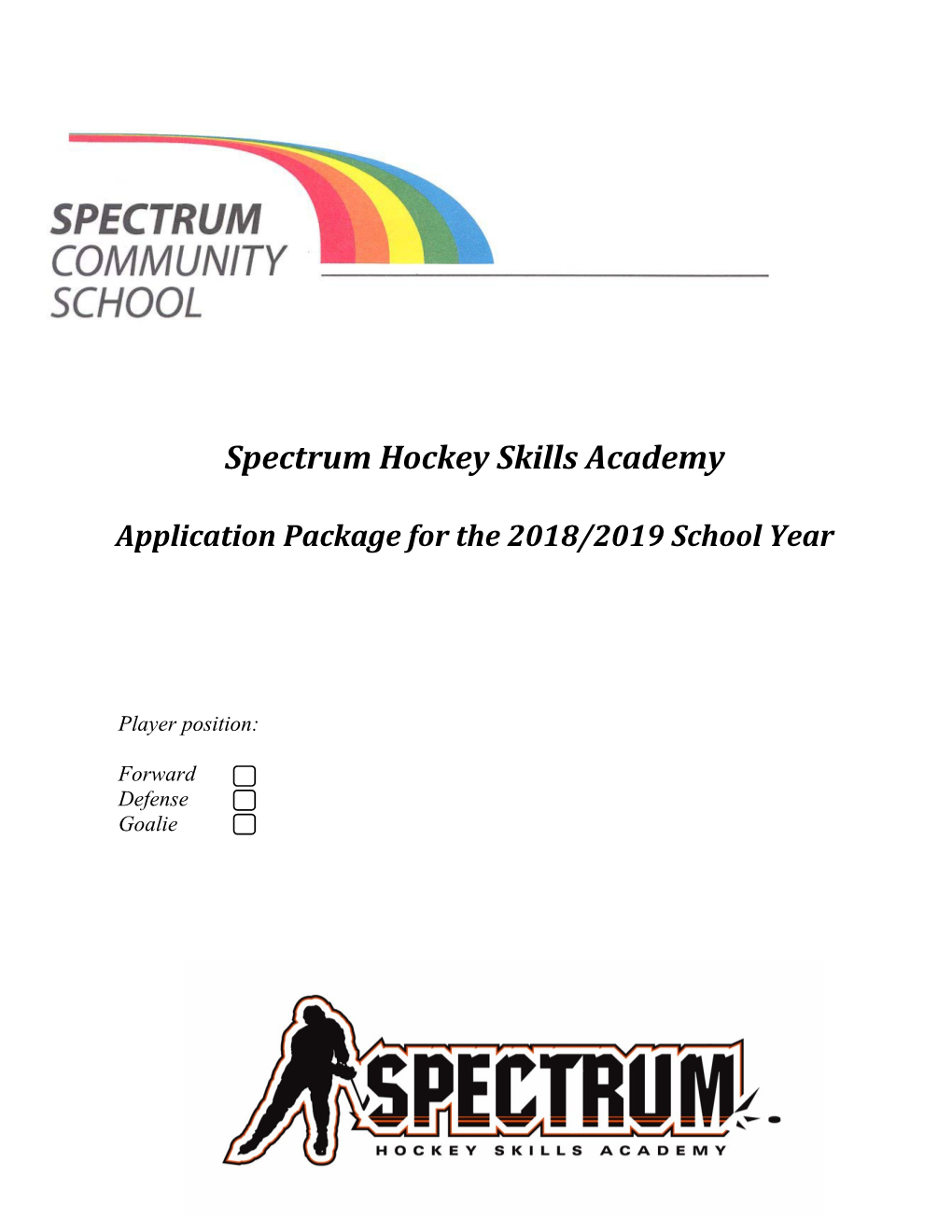 Spectrum Hockey Skills Academy
