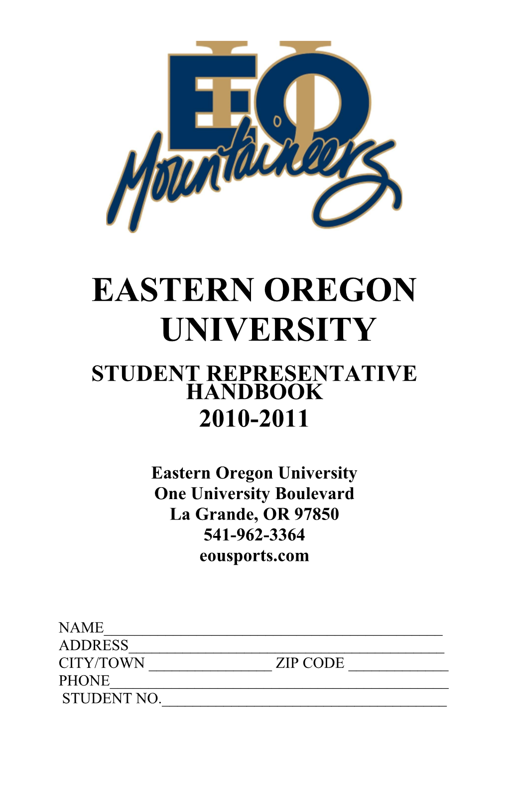 Eastern Oregonuniversity
