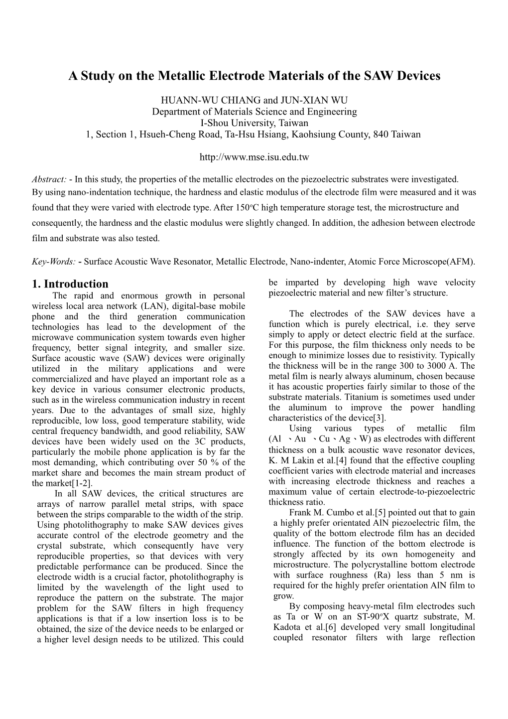 The Design of Temperature-Compensated Surface Acoustic Wave Oscillator