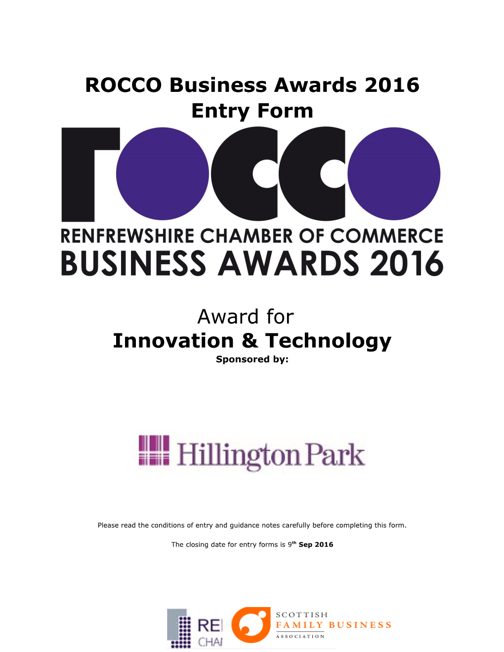 ROCCO Business Awards 2016