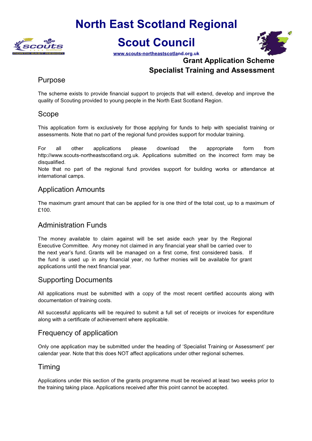 Specialist Training and Assessment