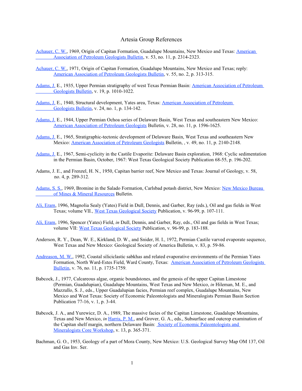 Upper Guadalupian and Ochoan of the Permian Basin Shelves: Effects of Deposition, Diagenesis