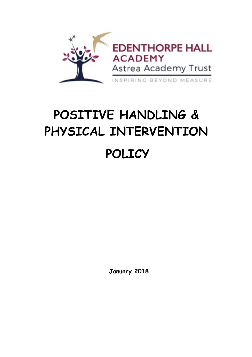 Positive Handling & Physical Intervention