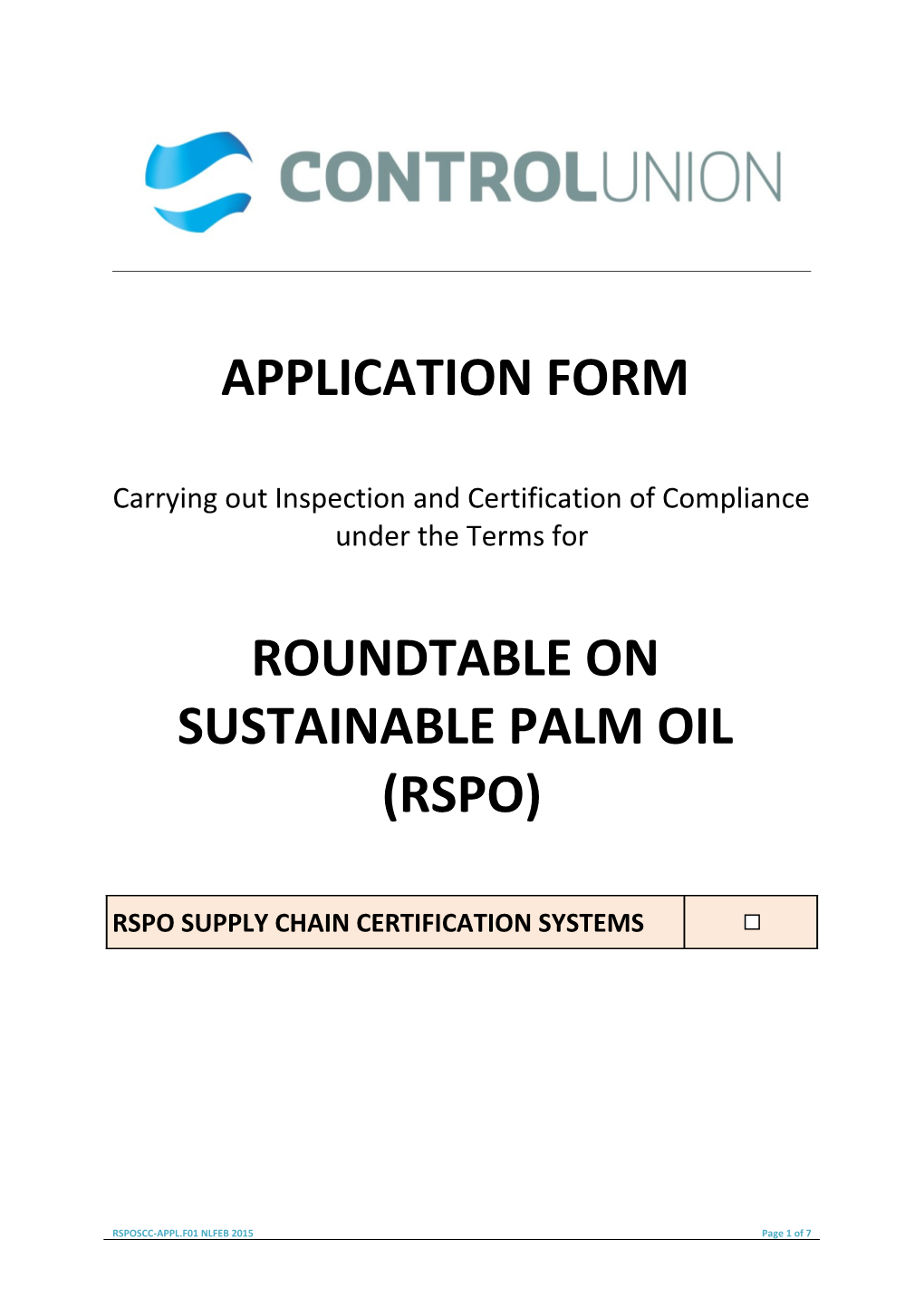 RSPO SCC Application Form (English)
