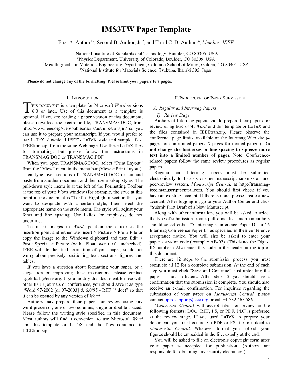 IMS3TW Paper Template