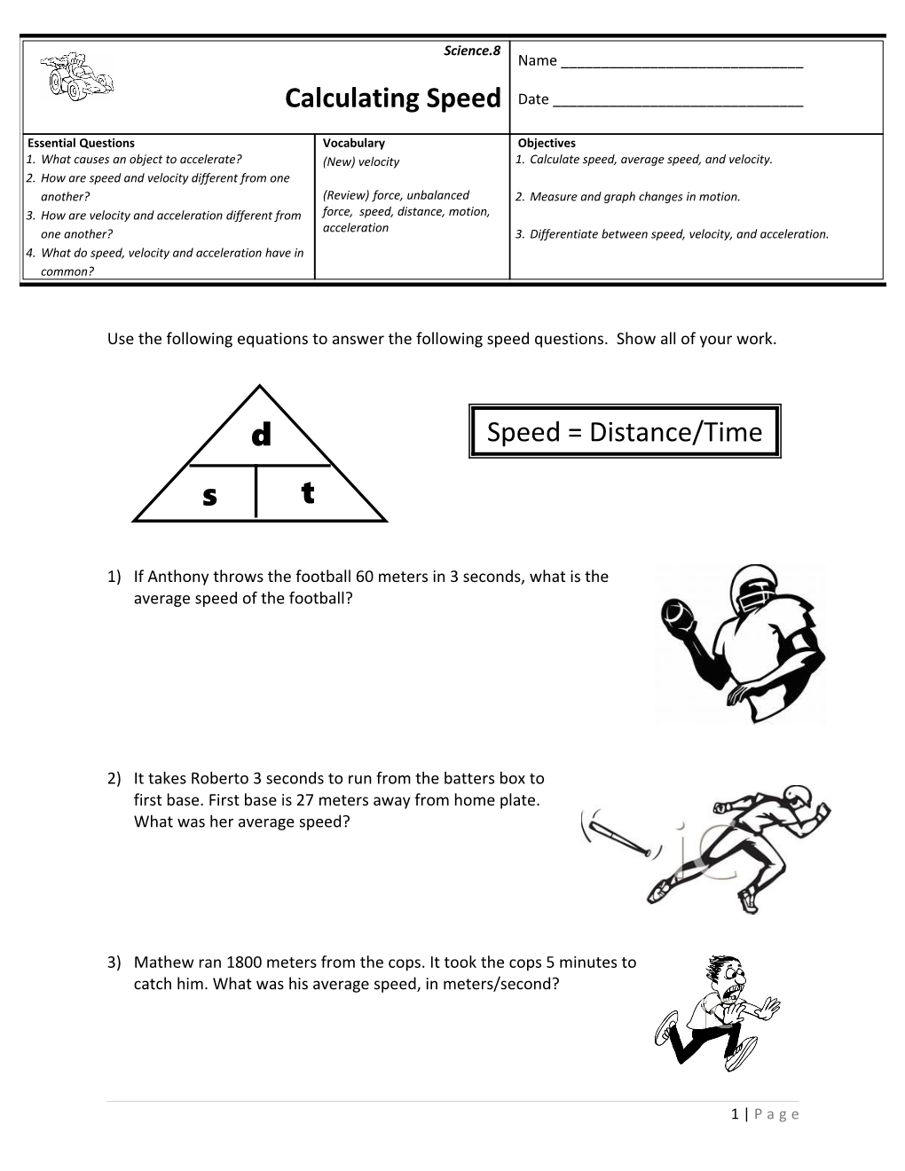 How Are Speed and Velocity Different from One Another?