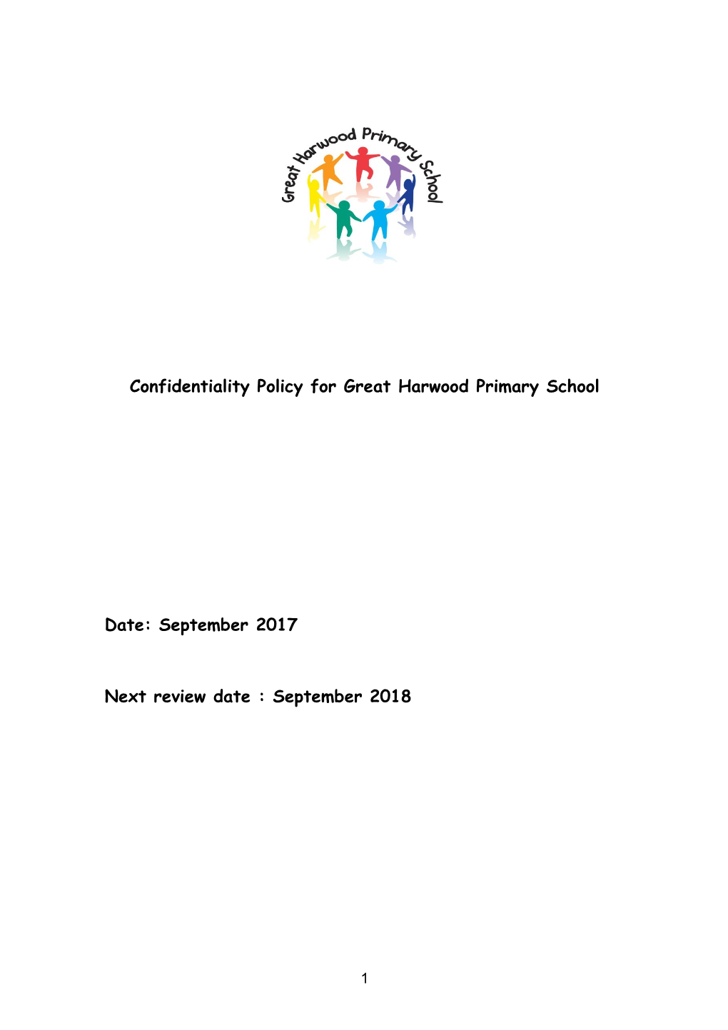 Draft Confidentiality Policy for Schools
