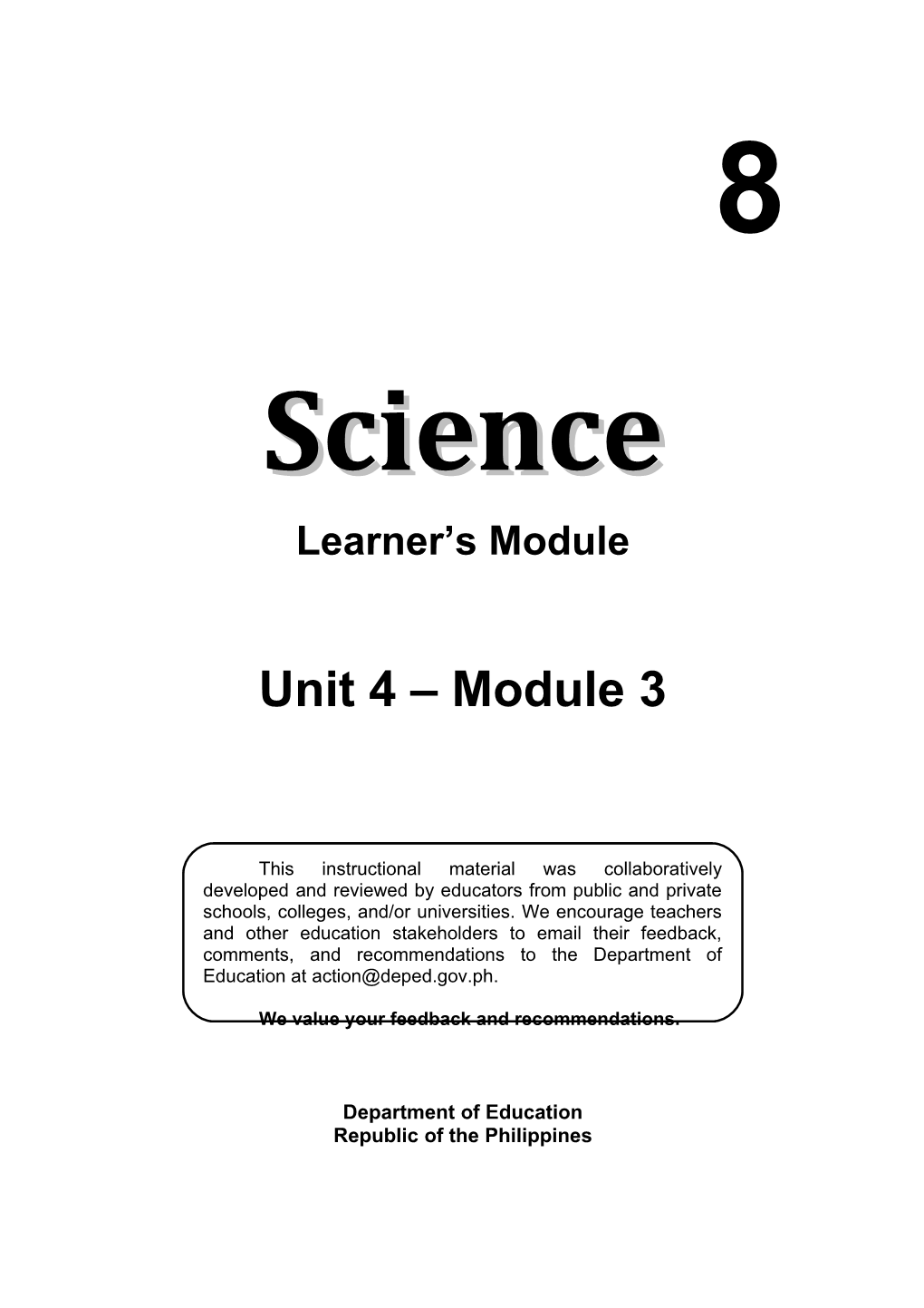 Learner S Module