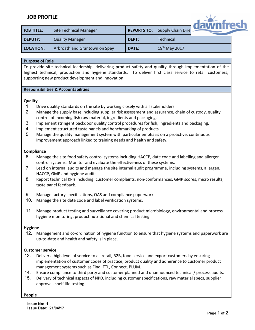 Drive Quality Standards on the Site by Working Closely with All Stakeholders