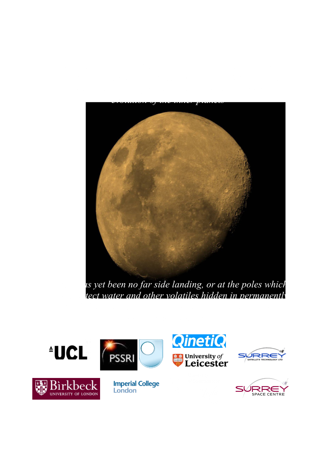 UK Lunar Penetrator Consortium