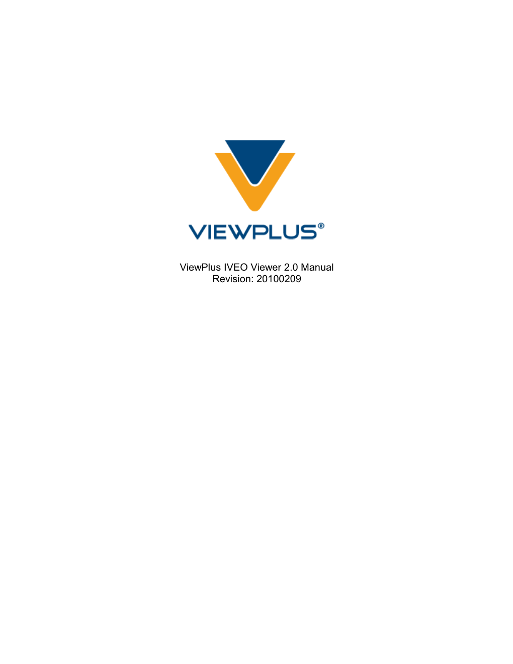Viewplus IVEO Viewer 2.0 Manual