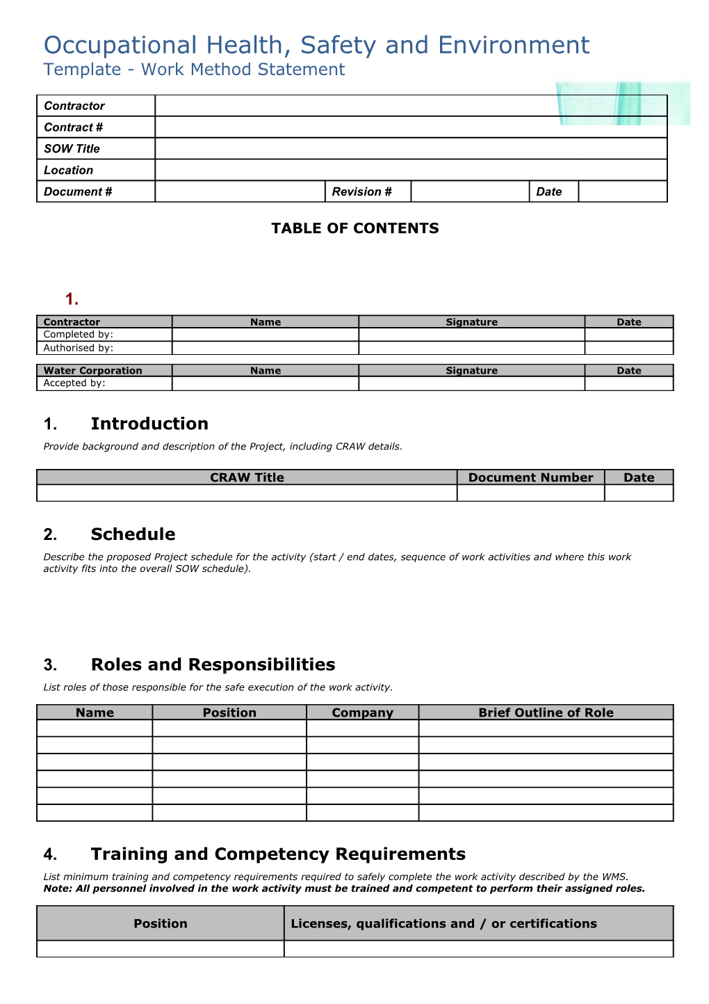 Cordocs Policy Template