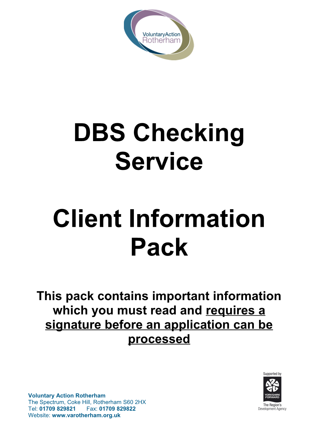 DBS Checking Service