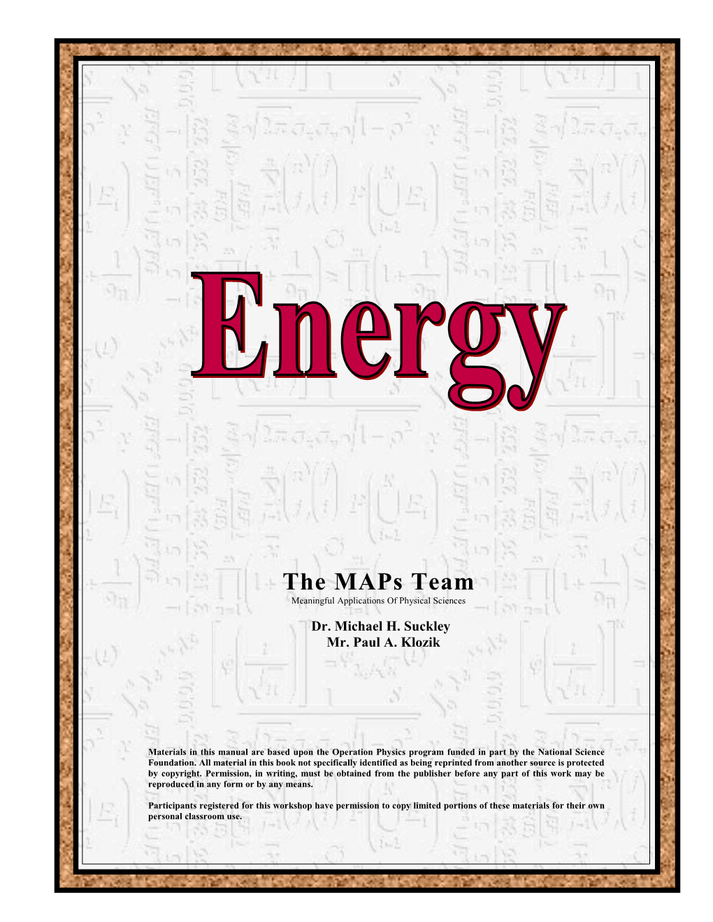 1. Does Energy (Light) Have Either Weight Or Volume? 8