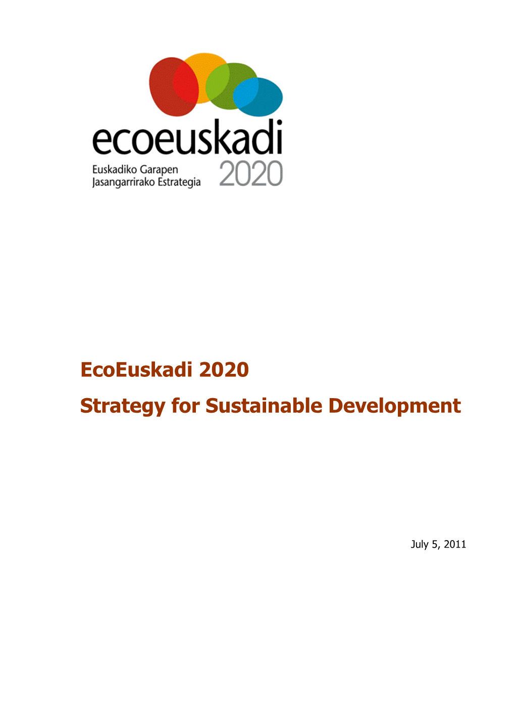 Strategy for Sustainable Development