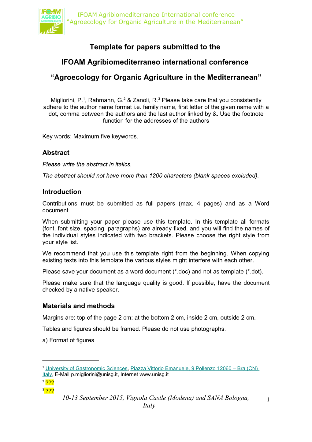 Agroecology for Organic Agriculture in the Mediterranean
