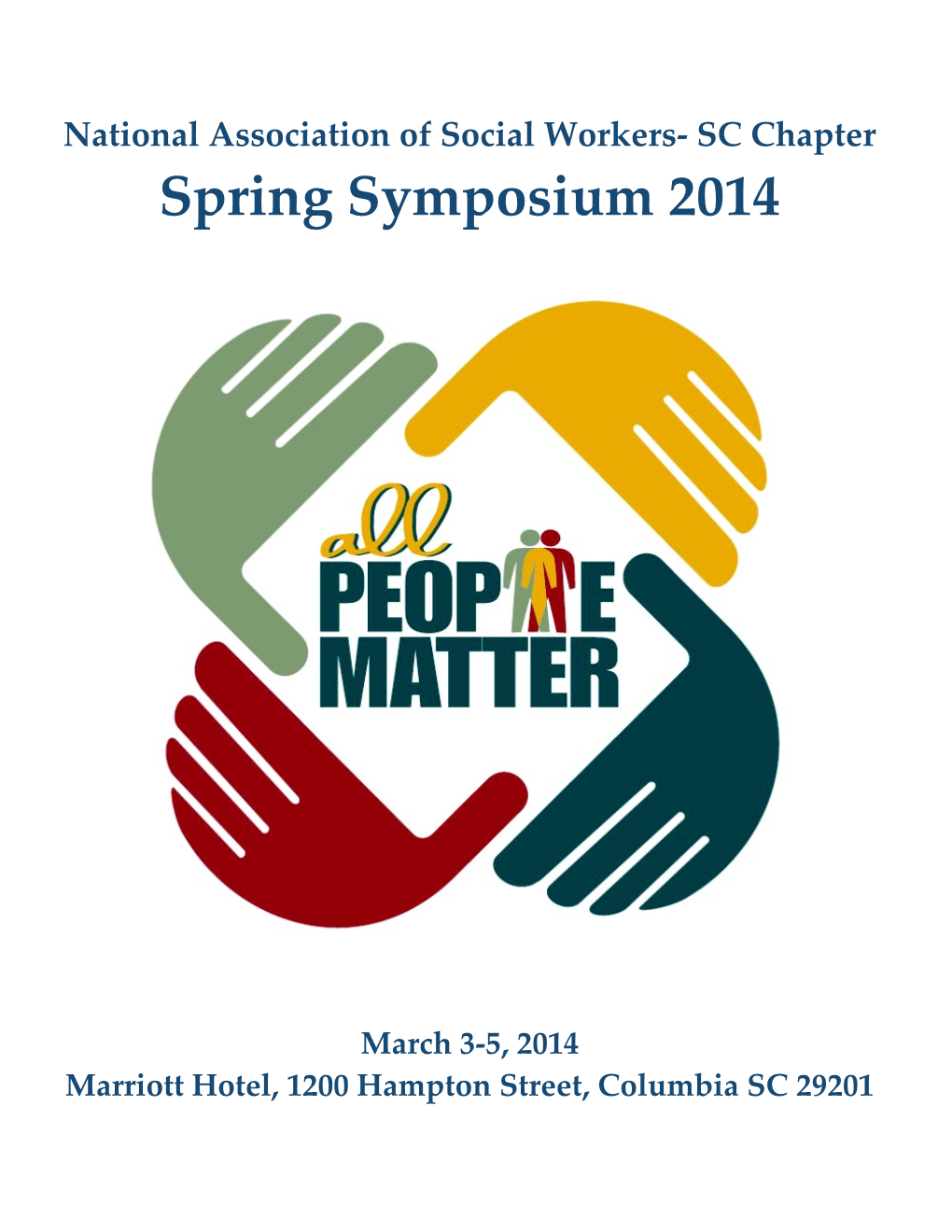 National Association of Social Workers- SC Chapter Spring Symposium 2014