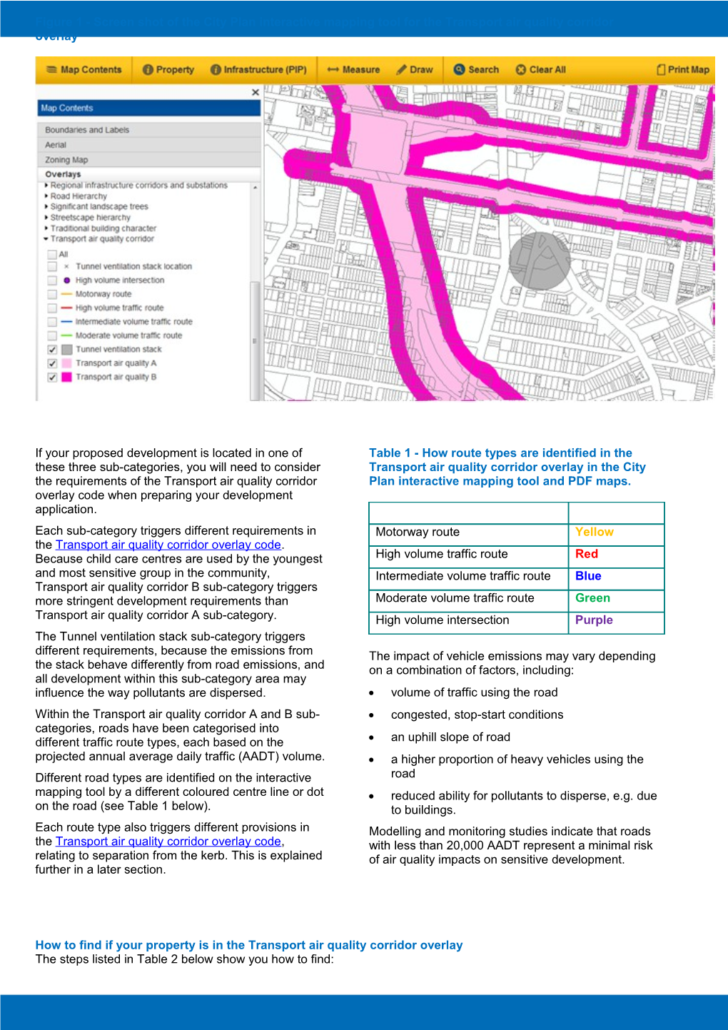 12. Guide to Development in the Transport Air Quality Corridor Overlay
