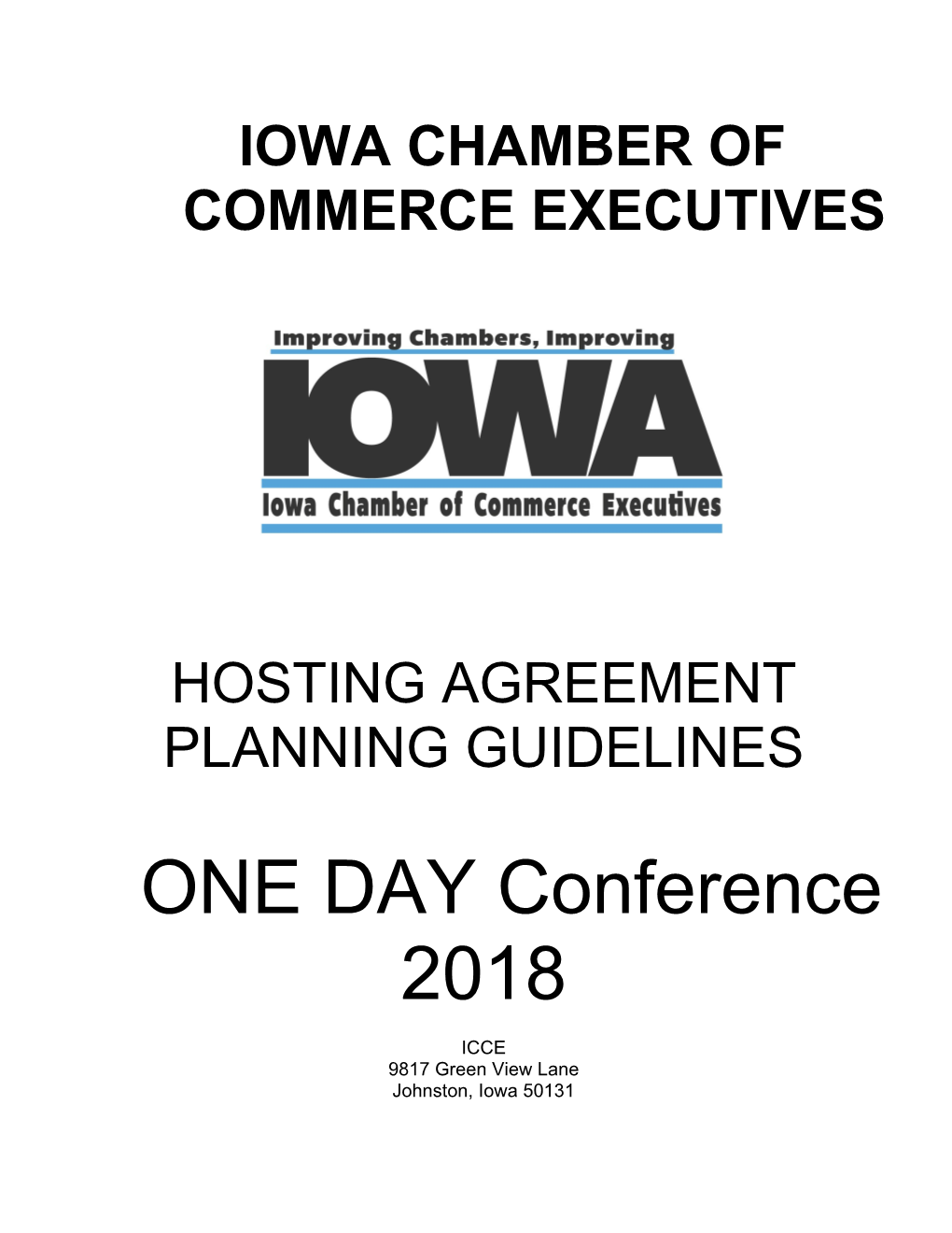 Iowa Chamber of Commerce Executives