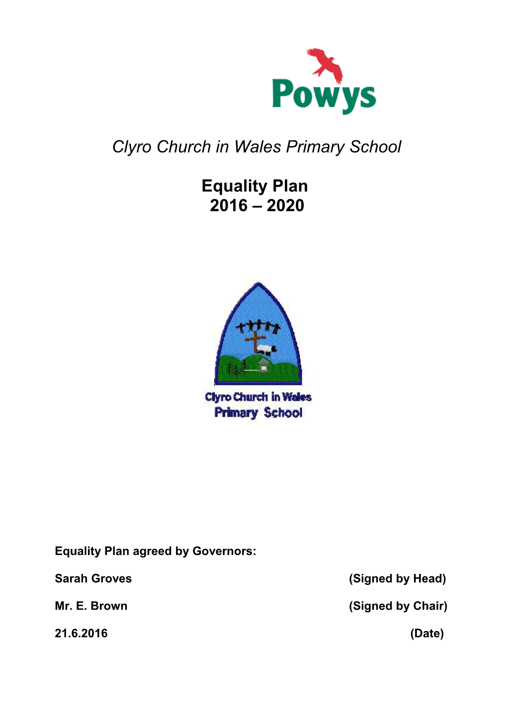 Clyro Church in Wales Primary School