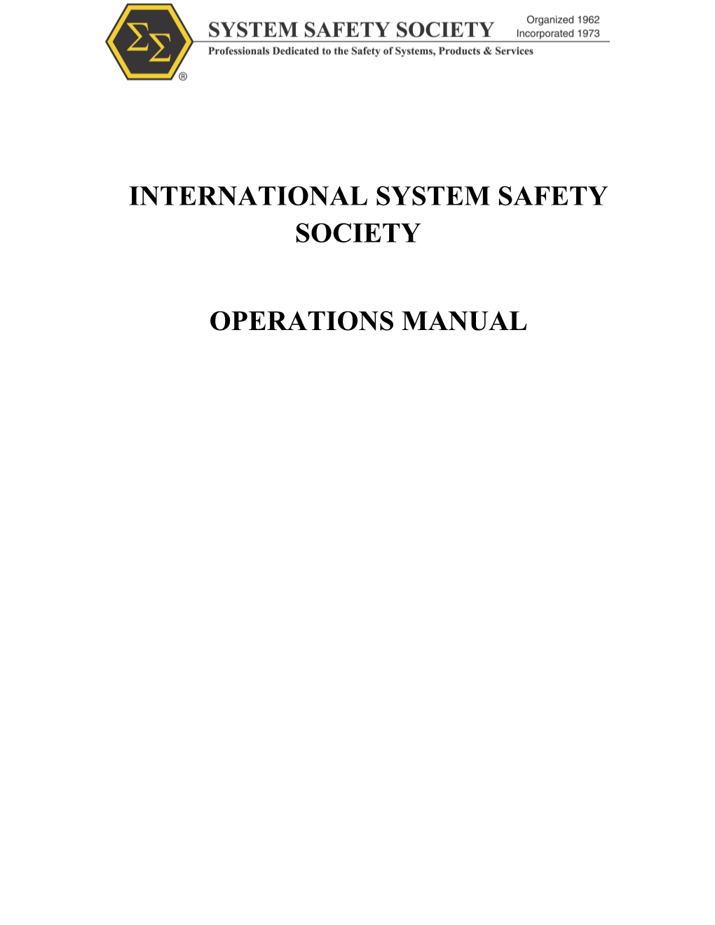 ISSS Operations Manual