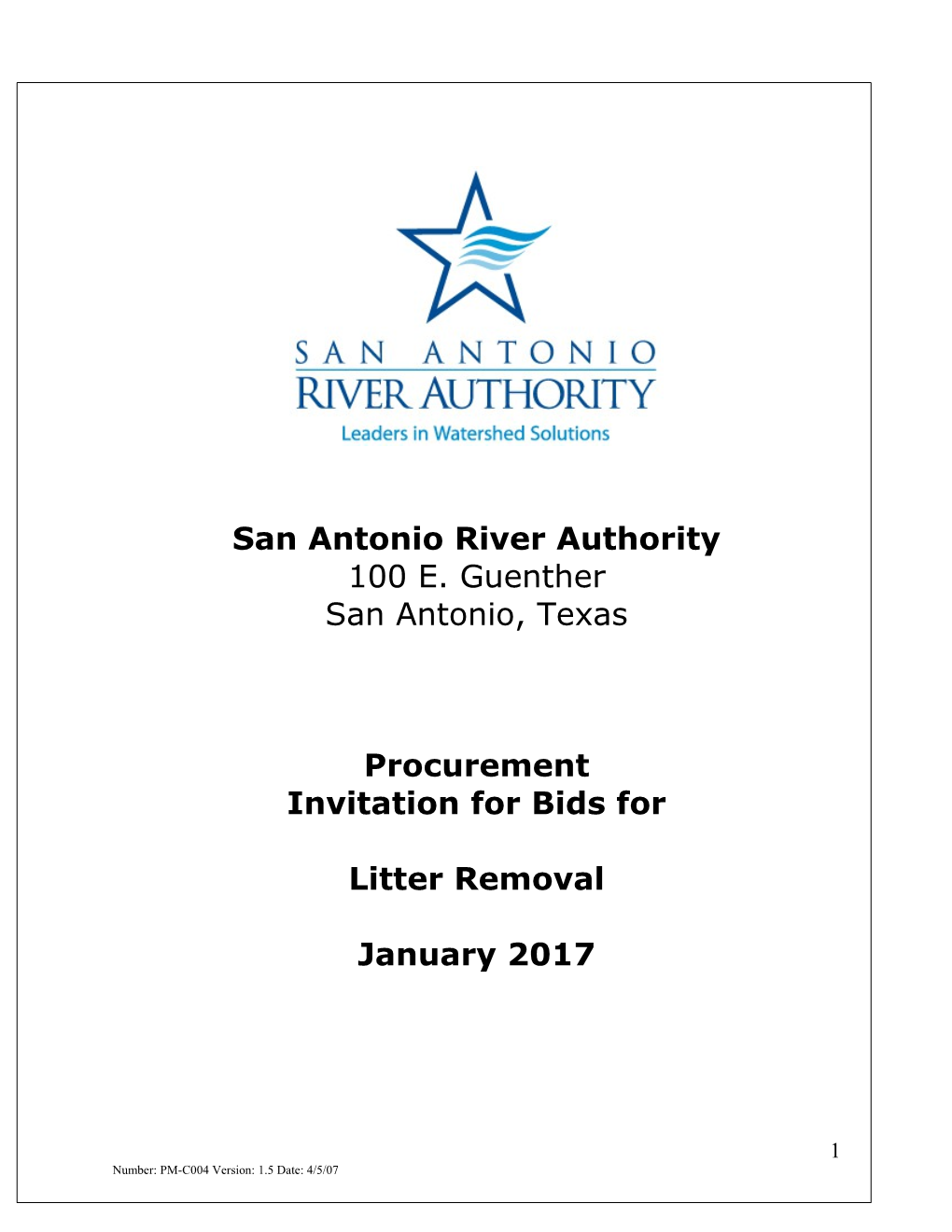 San Antonioriver Authority