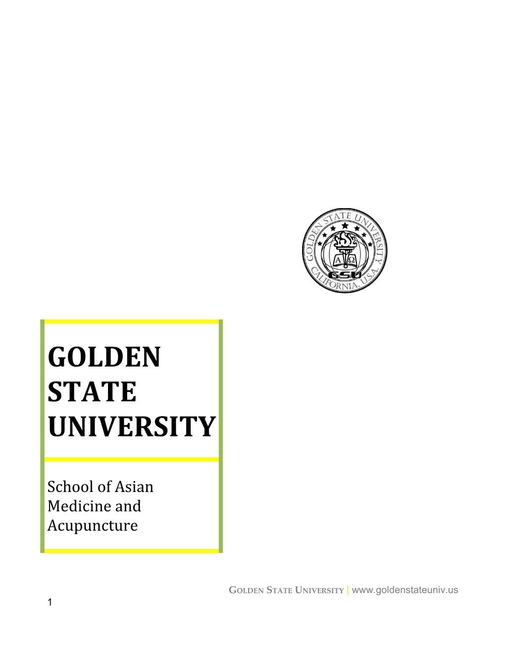 Golden State University