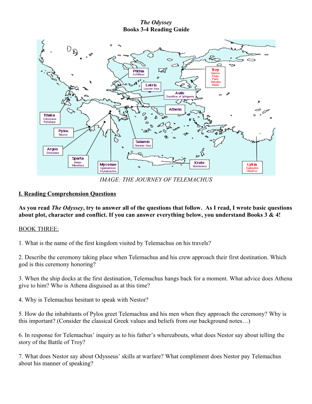 Books 3-4 Reading Guide