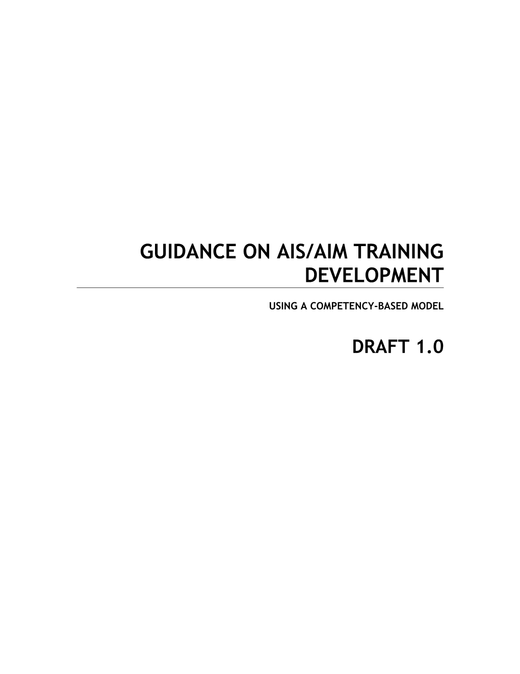 Attachment - DEVELOPMENT of AIM TRAINING MANUAL