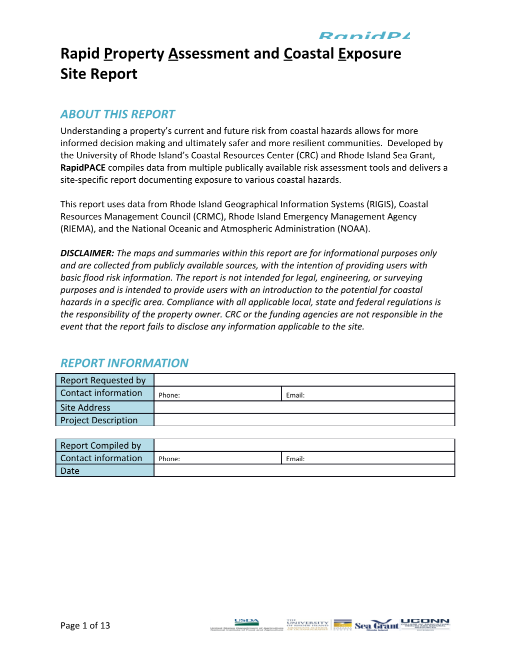 Rapidproperty Assessment and Coastal Exposure